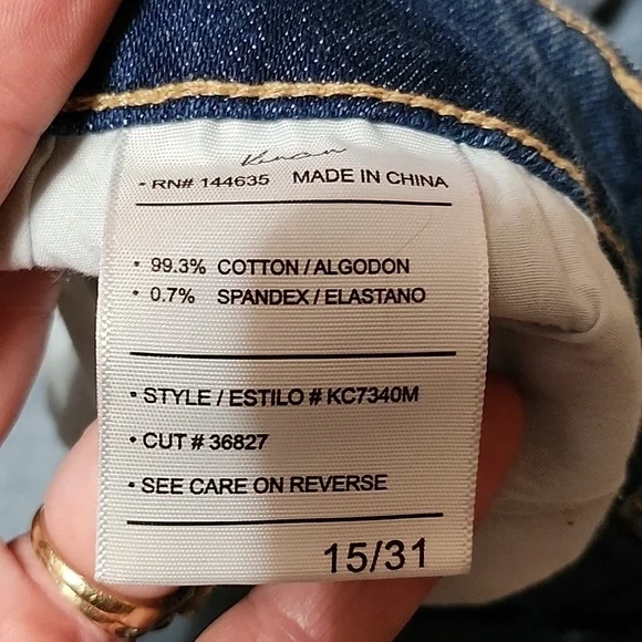 Kancan High Rise Flair Jeans - Picture 7 of 7